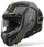 Helmetë moto Airoh Mathisse II Genius, modulare, madhësia M, zi gri verdhë