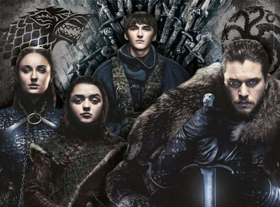 Puzzle Clementoni Game of Thrones, 49 x 36 cm, 500 elemente