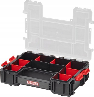 Organizues veglash Qbrick Regular 300, sistem modular, plastik, i kuq