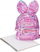Ранец Girabrilla Bunny, за деца 5+, со светки, виолетов