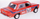 Maket makine Daffi PRL Collection Fiat 125p Rally, shkalla 1:43, i kuq