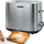 Toaster Muse inox, 2 feta, çelik, ngjyrë argjendtë