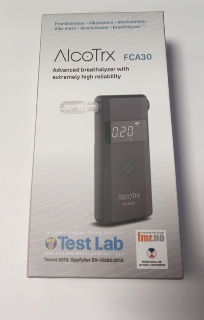 Alkotest AlcoTrx FCA30, me sensor qelize karburanti, portativ, i zi