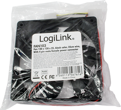 Ftohës LogiLink FAN103, 120 mm