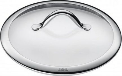 Kapak tenxhereje Silit Glass Lid Vitaliano, 24 cm, xham me inoks, ngjyrë argjendi