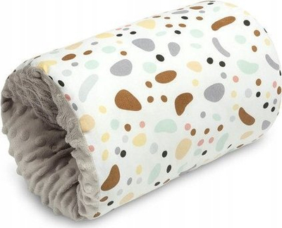 Jastëk gjiri Sensillo Minky Pebbles, 30cm, portokalli
