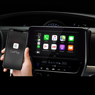 Radio veture JVC KWM-560BT, 6.8", Bluetooth, e zezë