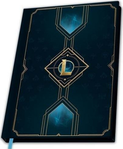 Fletore me vija ABYstyle A5 me League of Legends "Hexteck Logo"