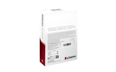 SSD i jashtëm Kingston XS1000, 1TB, USB-C 3.2, deri 1050MB/s, i zi