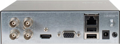 Regjistrues DVR Hikvision SSD DVR 2MP, 4 kanale, Full HD, i zi
