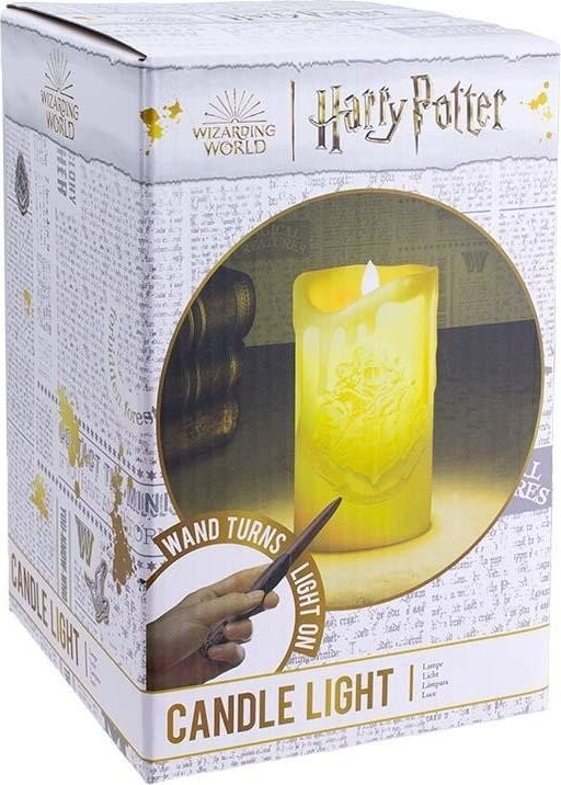 Lampë nate Harry Potter Candle Light, LED, 15cm, e verdhë