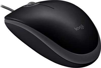 Глушец Logitech B110 Silent Studio Series, 1000 DPI, со USB кабел, графит