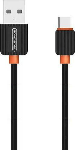 Kabëll USB Somostel në USB-C, 1 m, e zezë