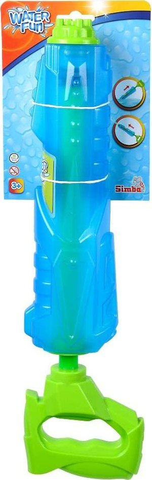 Pistolete me uj Simba Cosmic Water Gun, 45cm, 225ml, blu e jeshile