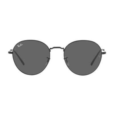 Syze dielli Ray-Ban RB3582 David, metalike, unisex, të zeza