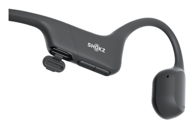 Kufje sportive Shokz OpenRun Mini, pa tela, bone conduction, me Bluetooth, të zeza