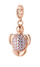 Pendant Rosato, transparent/ artë rozë