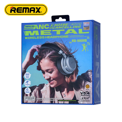 Kufje Wireless REMAX RB-980HB, të zeza 10225