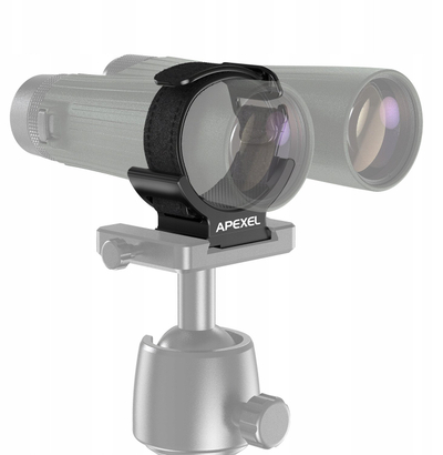 Kapëse trefike Apexel APL F007, montim 1/4", kompatibile Arca Swiss, e zezë