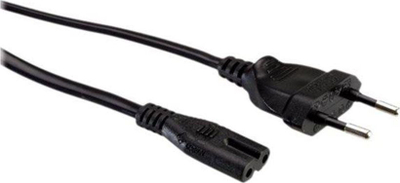 Kabllo rryme Value, Euro plug 2p, 3m, i zi