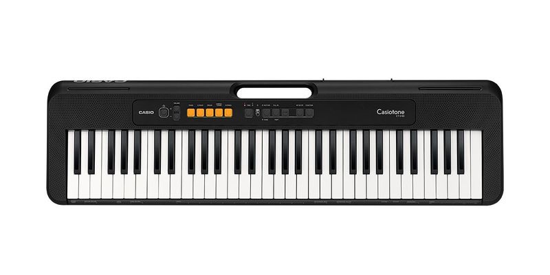 Tastierë Casio Casiotone CT S100, 61 taste, altoparlantë të integruar, e zezë