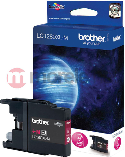 Kartuç boje Brother LC-1280XLM, magenta, kapacitet i lartë, origjinal