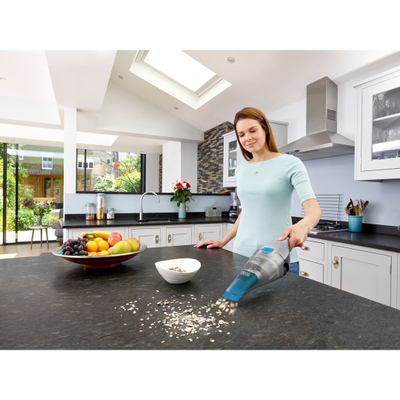 Fshesë dore me bateri Black+Decker NVC215WA-QW, 10.8V, pa kabllo, gri
