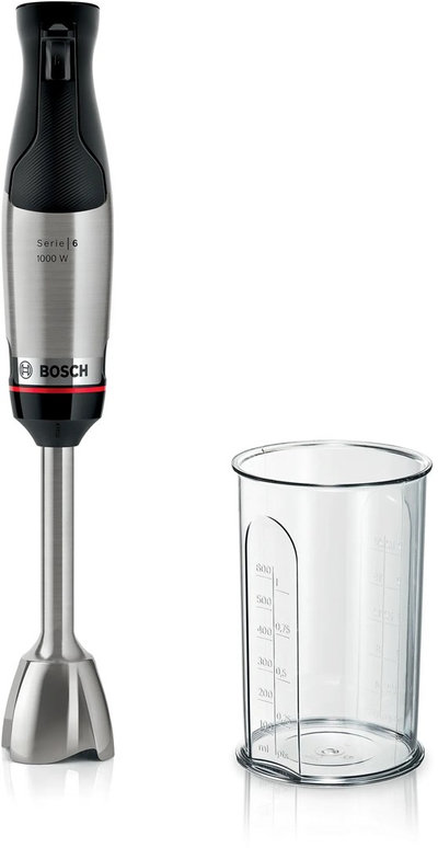 Blender dore Bosch ErgoMaster Series 6 MSM6M610, 1000W, shkop inox, inox e zezë