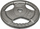 Diskë peshe EB Fit Hammertone, 5kg, vrimë 26.5mm, gri metalike