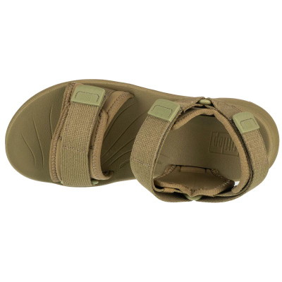 Сандали за жени FitFlop Neo-D-Hyker XT, затворање со велкро, црни