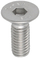 Vidë inbus Suki M6x30 A2-70 DIN7991, çelik inox, set 4 copë, argjendtë