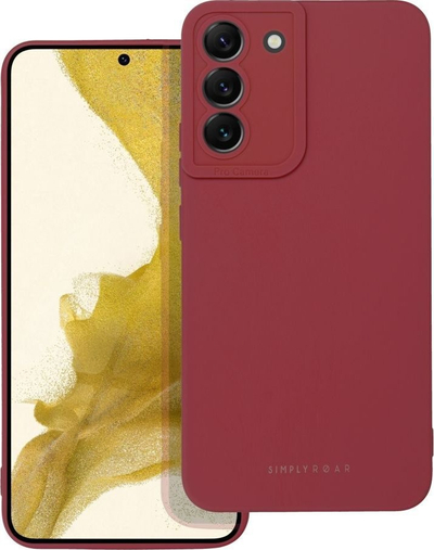 Futera Roar Luna për Samsung Galaxy A15, 4G edhe 5G, e kuqe