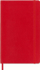 Fletore Moleskine Classic Soft Cover, 5" x 8.25", 240 faqe me pika, e kuqe