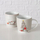 Filxhan porcelani Boltze Home Fiete, 330 ml, me xhuxhë, shumëngjyrësh