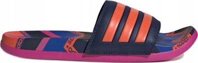 Shapka Adidas Future of Lounge, rrip i gjerë, taban kundra rrëshqitjes, blu