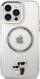 Maskë telefoni Karl Lagerfeld NFT MagSafe për iPhone 13 Pro Max, transparente, TPU