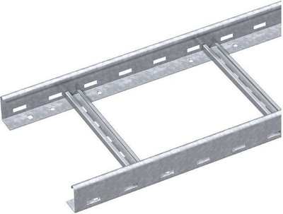 Shteg kabllor çeliku LG 620 NS, 200x60mm, trashësi 1.5mm, i galvanizuar