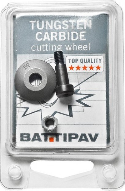 Rrotë prerëse Battipav Super Pro, tungsten karbid, Ø 22mm, gri