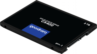 Disk SSD GoodRam CX400 gen.2, 2TB, 2.5" SATA III
