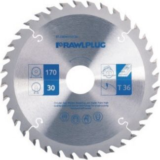 Teh rrethor për dru Rawlplug 400mm, 48 dhëmbë, metalik