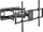 Mbajtëse muri Gembird TWM-7-120, 60"-120", full motion, e zezë