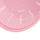 Orë muri MPM Quality Designer Plastic Clock E01.4457.23, rozë