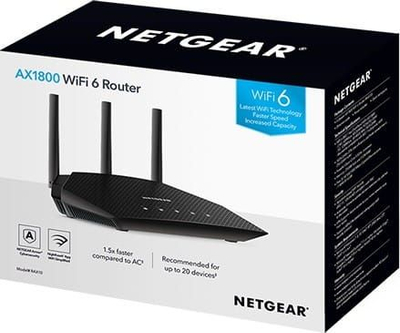 Ruter WiFi NETGEAR Nighthawk AX1800, WiFi 6, Dual Band, i zi