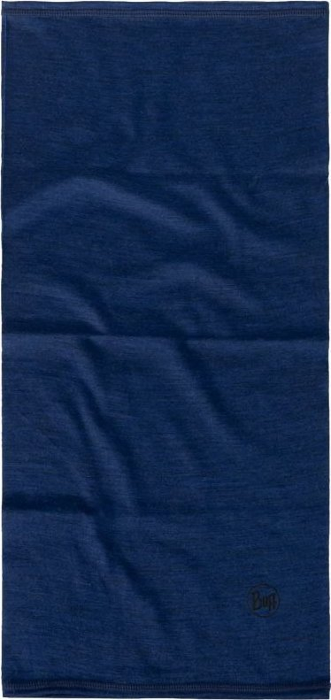 Shami shumëpërdorimshme Buff Merino Lightweight Solid, lesh Merino 100%, kobalt i errët