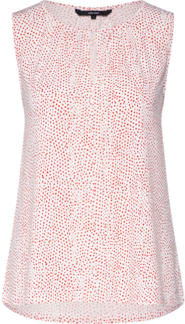 Bluzë Vero Moda Tia SL JRS, bardhë/ kuq L