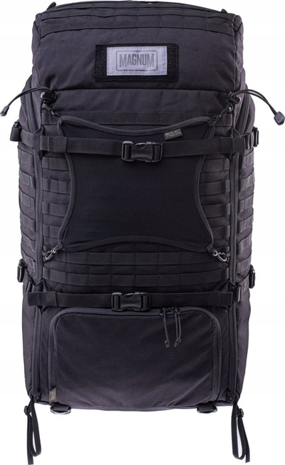 Ранец за планинарење Magnum Multitask Cordura, 85 литри, црн
