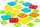 Puzzle edukativ Polesie 91420, 24 copë, forma gjeometrike, shumëngjyrëshe
