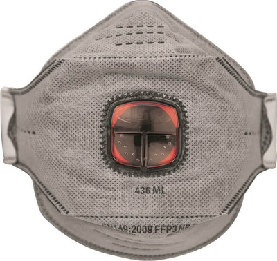 Maskë respiratore JSP SpringFit Series, një masë, hipoalergjike, e bardhë