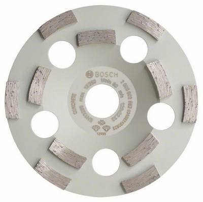 Lëmuese Bosch për beton (2608602552), 125 x 22 mm 