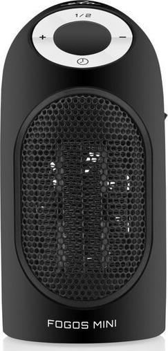Ngrohës me ventilator ETA Fogos Mini 1623 90000, 400W, me termostat elektronik, i zi
